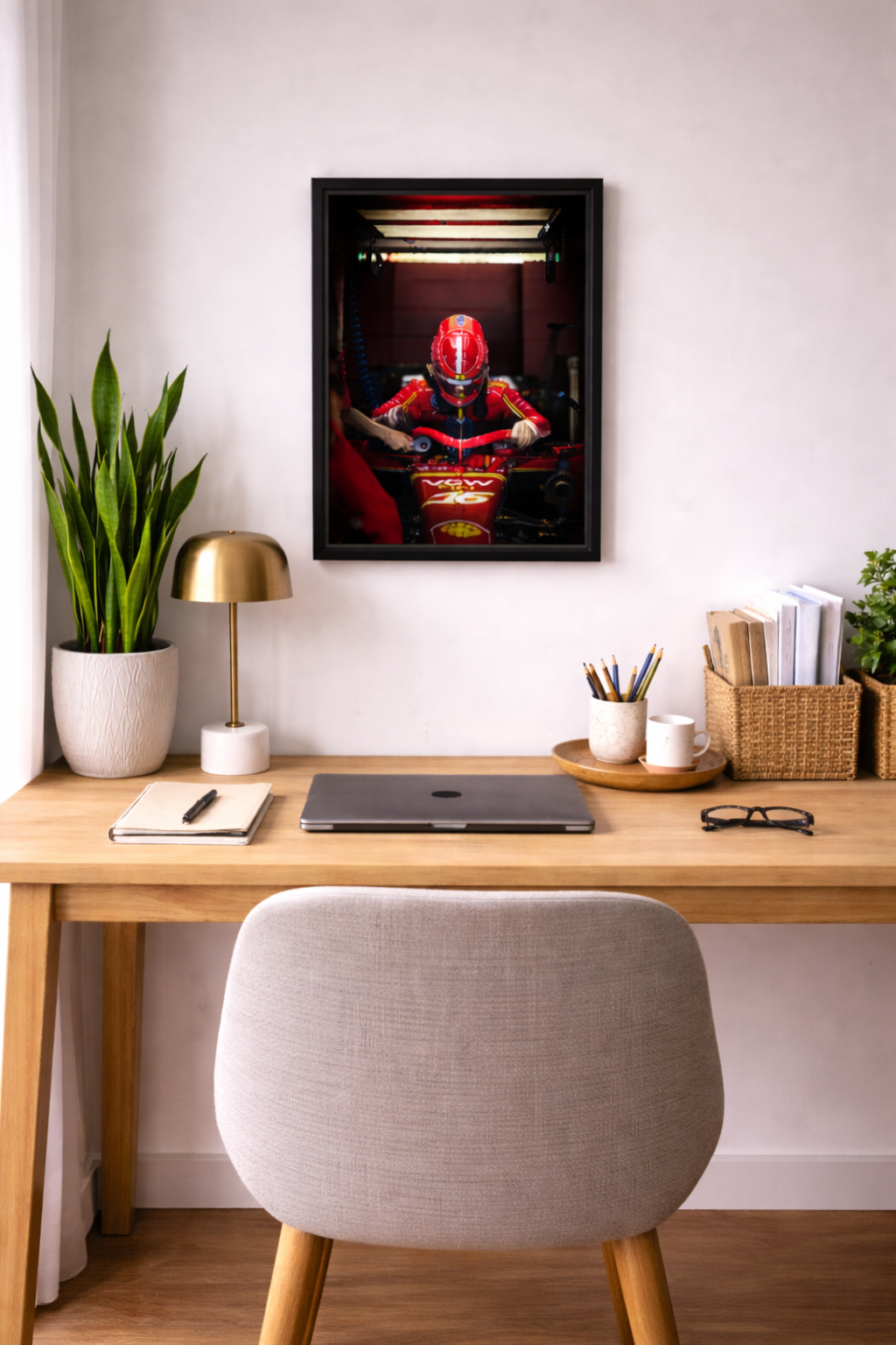 Tirage numéroté "Charles Leclerc en immersion" par Morgan Mathurin