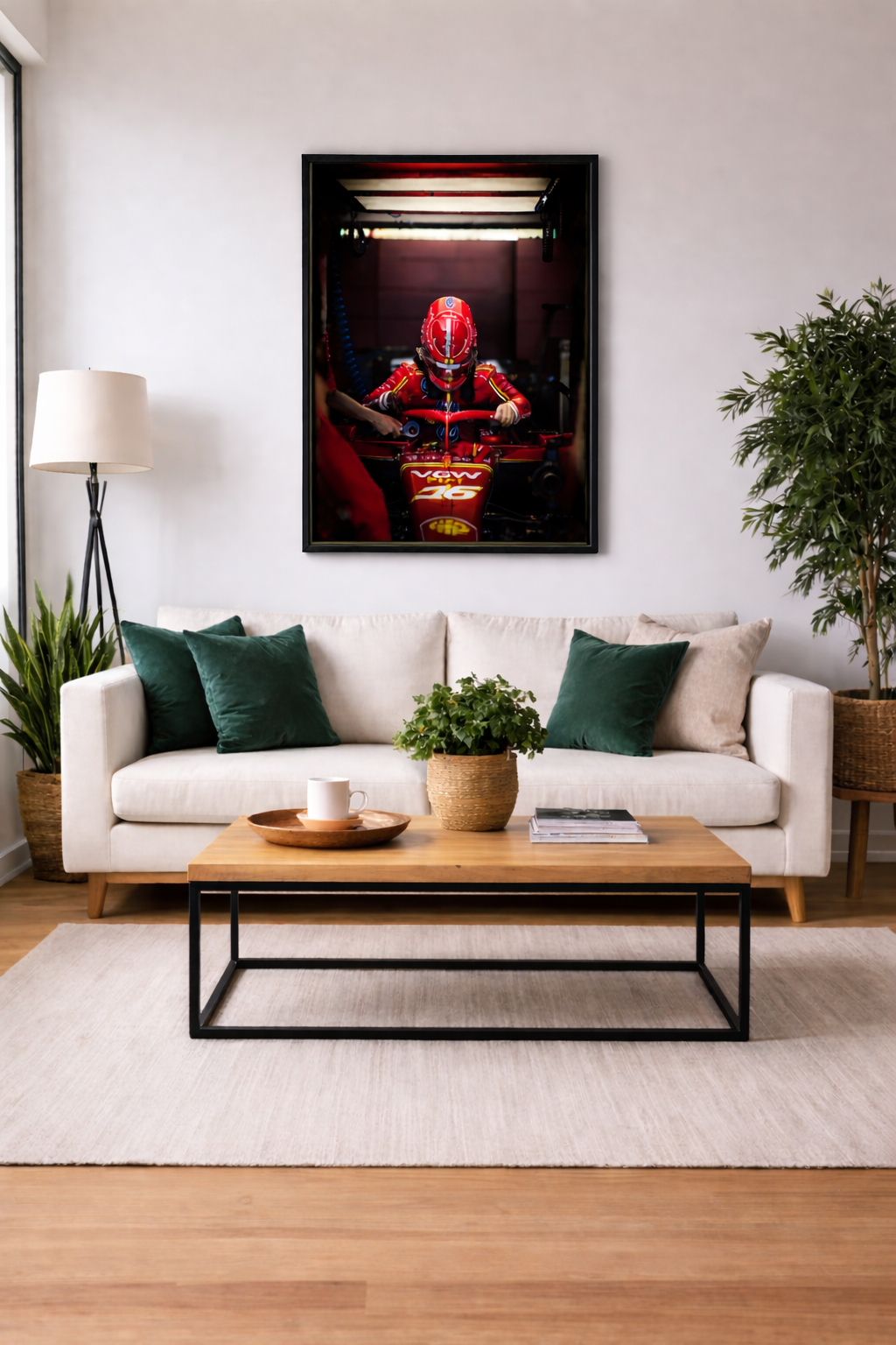 Tirage numéroté "Charles Leclerc en immersion" par Morgan Mathurin