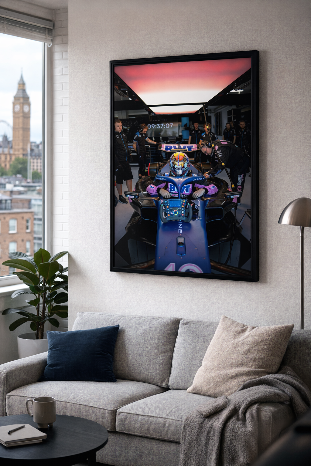 Tirage numéroté "Pierre Gasly : la french touch" par Morgan Mathurin