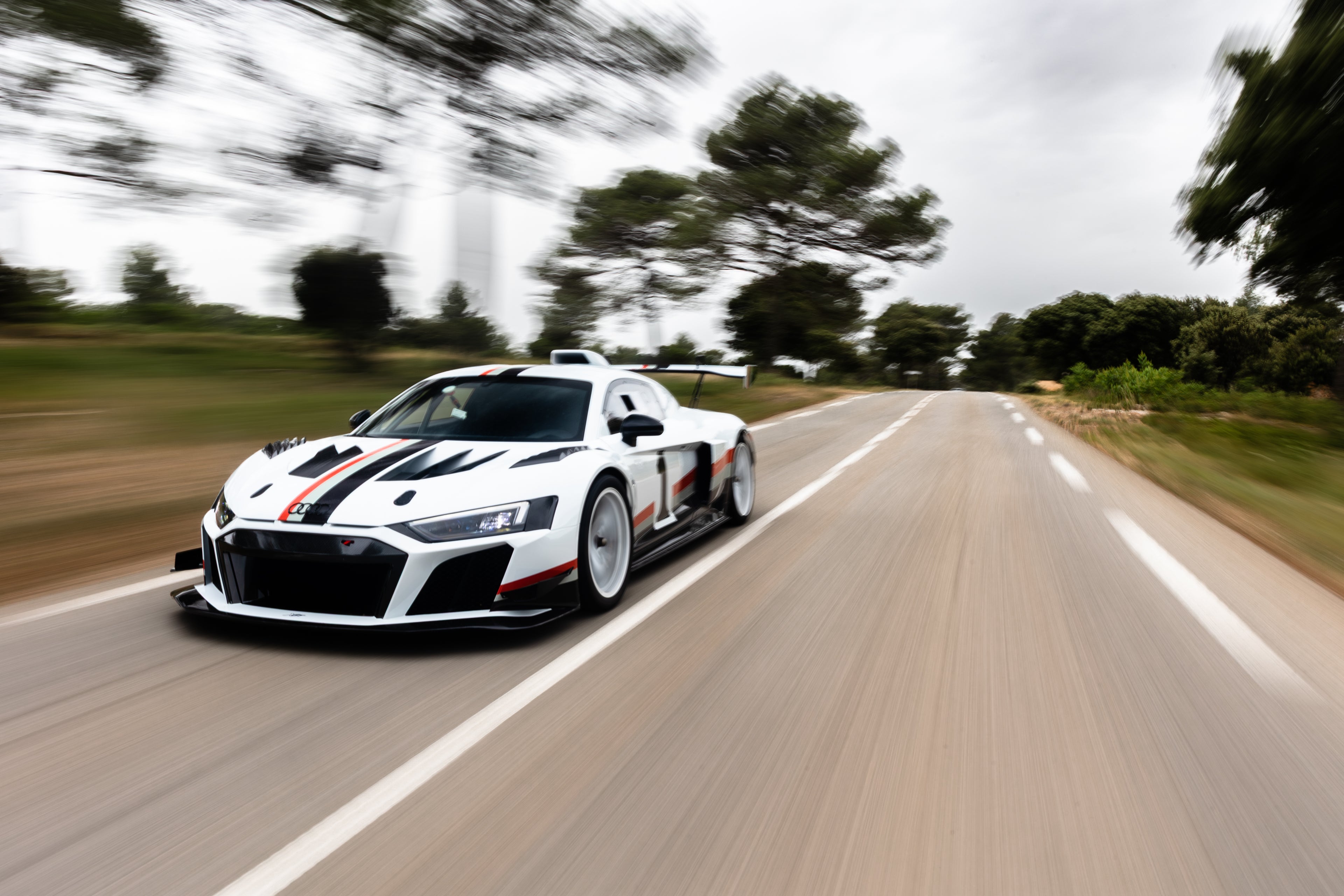 Tirage numéroté "Nom de code : Audi R8 XGT ABT" par Morgan Mathurin
