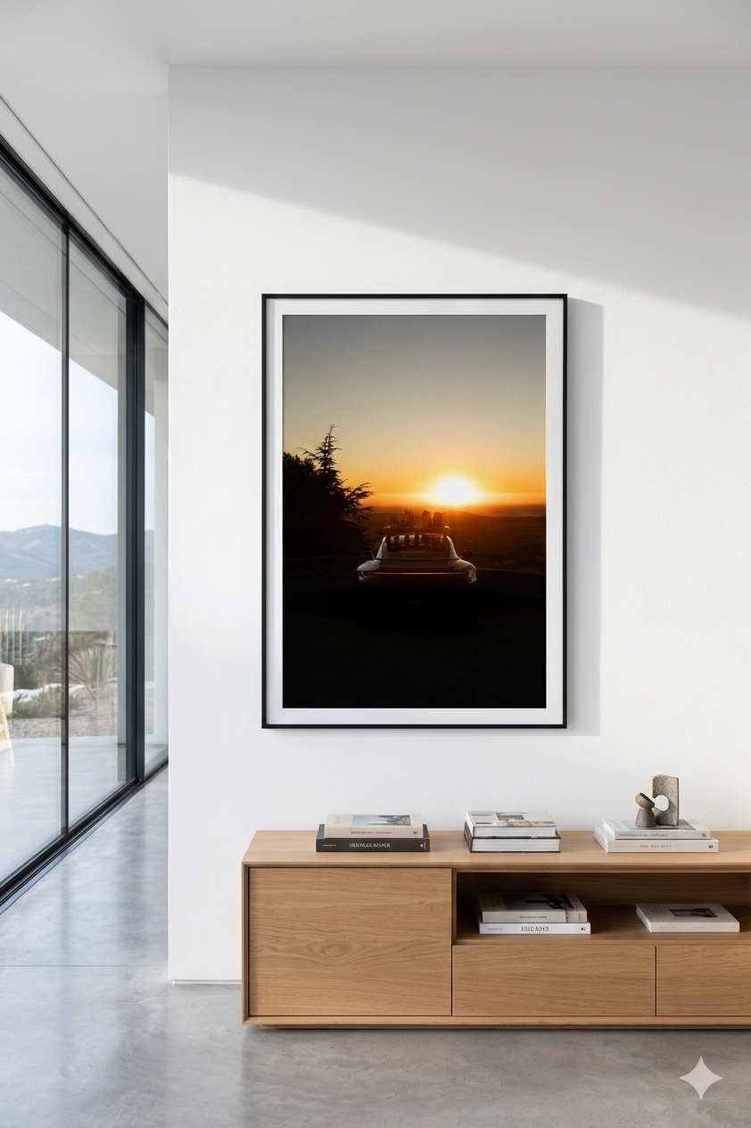 Tirage "Un peu de Dakar au Mont Faron" par Morgan Mathurin