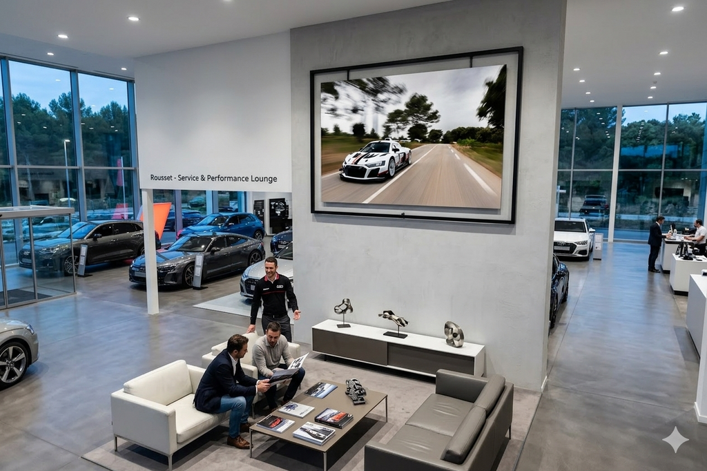 Tirage numéroté "Nom de code : Audi R8 XGT ABT" par Morgan Mathurin