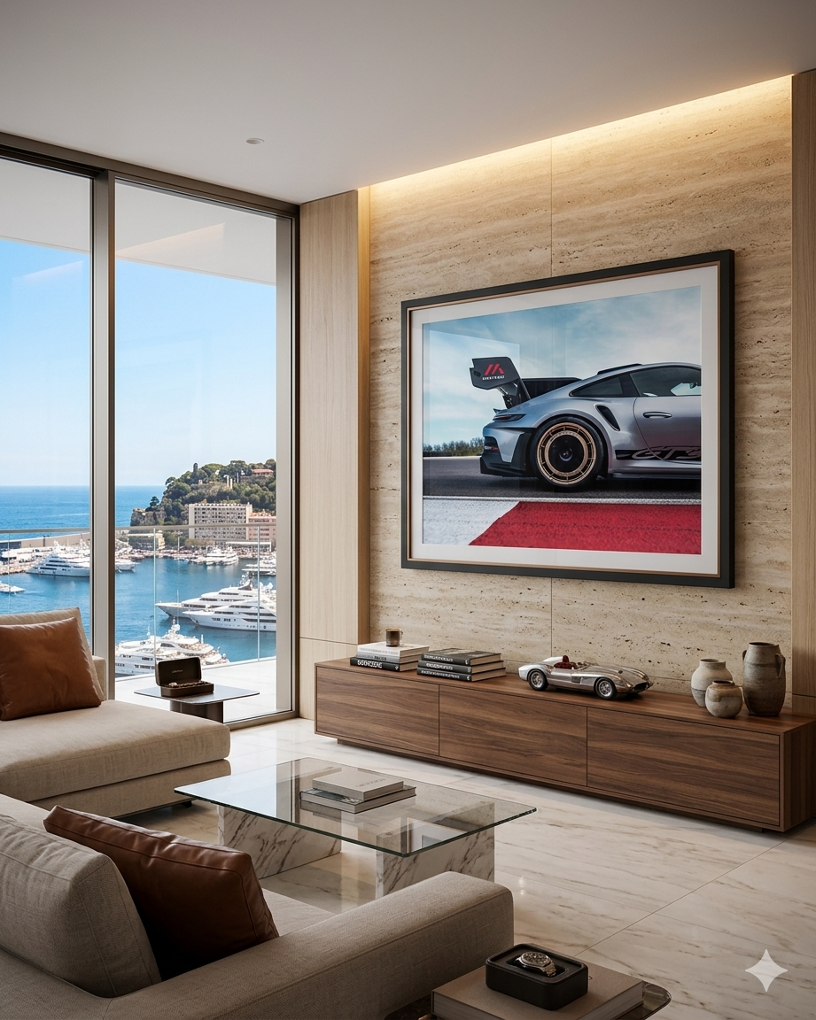 Tirage Photo "992 GT3 RS Manthey Racing Dijon Prenois" par Morgan Mathurin